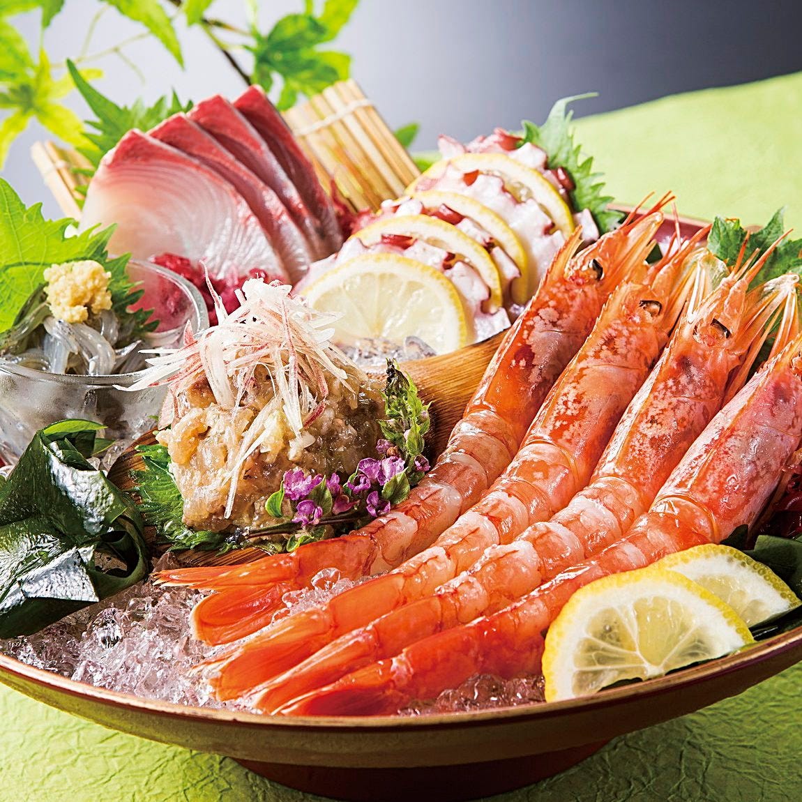「魚持ち込みコース」はお客様が釣った魚を多彩な料理でご提供！