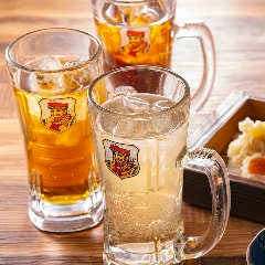 各コース＋1,500円で2時間飲み放題をお付けすることも可能！