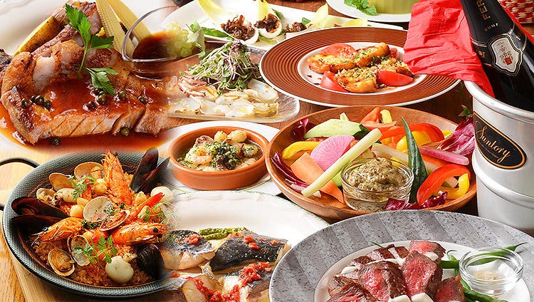 スパニッシュ イタリアン伍月ノ樱 ゴガツノサクラ 门前仲町 门前仲町 大型宴会场 派对 Gurunavi 日本美食餐厅指南