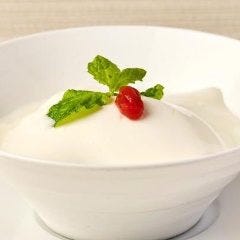 なめらか杏仁豆腐