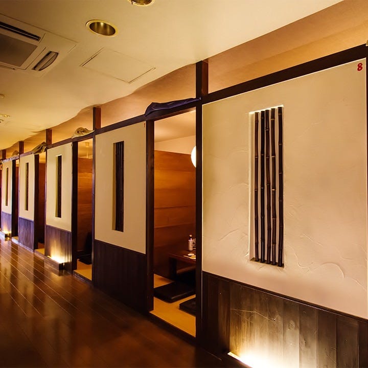 高崎個室 旬鮮酒場 一粋 2名 個室で本格焼き鳥