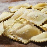 The Italian style 銀座二丁目店_名物!!トリュフとマッシュルームの
ラヴィオリ