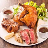 ボリューム満点☆ビールにはやっぱりBBQ！