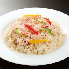 シーフードレストラン メヒコ 有明店_カニピラフ（剥き身）
