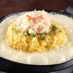 シーフードレストラン メヒコ 有明店_ズワイガニのチーズリゾット（スープ付き）