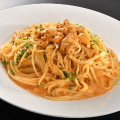 シーフードレストラン メヒコ 有明店_ウニクリームパスタ