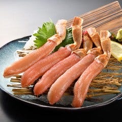 シーフードレストラン メヒコ 有明店_生ズワイガニのお刺身