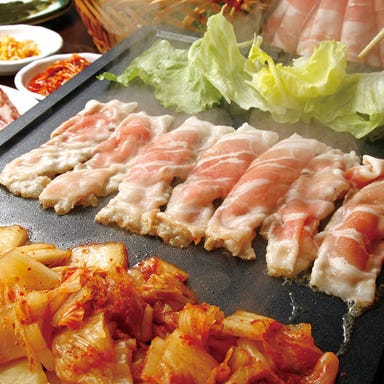 韓国料理 サムギョプサル とん豚テジ 六本木店 こだわりの画像