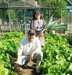 自社農園の山本ご夫婦