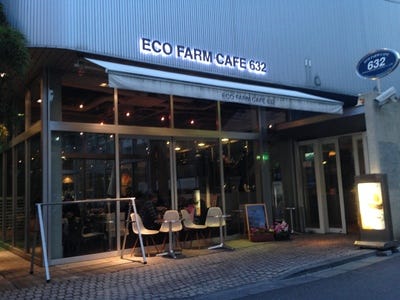 エコファームカフェ632 カフェ 地図 明治神宮前駅 徒歩1分 ぐるなび