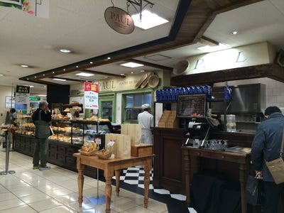 Paul 三越福岡店 地図 写真 天神 サンドイッチ パン屋 ぐるなび