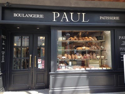 Paul 神楽坂店 地図 写真 神楽坂 サンドイッチ パン屋 ぐるなび