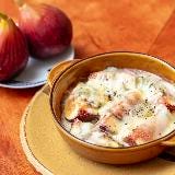 イチジクの甘み＆とろけるチーズが最高！焼くだけの簡単おつまみ「イチジクとブルーチーズのオーブン焼き」