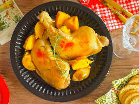 炊飯器に入れるだけ！ クリスマス気分を盛り上げる「ローストチキン」はほったらかしで作れる