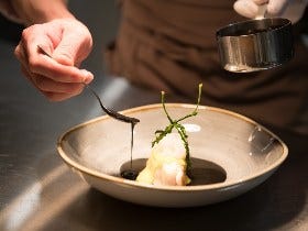 魚がおいしいフレンチ『サンプリシテ』が大人気！ 熟成魚がメインのフレンチレストラン【代官山】