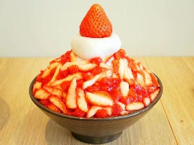 初日は3時間で売り切れた「生いちごソルビン」が気になる！　韓国発かき氷『ソルビン』が原宿にオープン