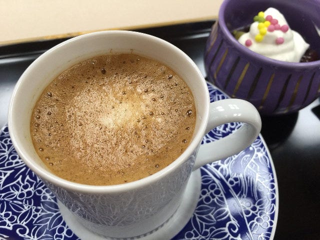 日本料理と「旬」の味がするコーヒーのマッチング