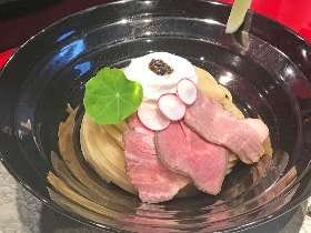 トリュフ香る極上の一杯！ 『江戸前つけ麺 銀座 魄瑛』の「つけ麺」に、早くもファン続出