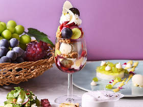 「国産ぶどう」のフルコースが楽しめるのは今だけ！銀座『フルーツサロン』の秋限定メニューが見逃せない！