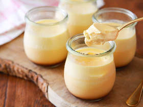 生クリーム1パックを使い切り！ プロが教える、とろ～り濃厚な「カスタードプリン」の簡単レシピ