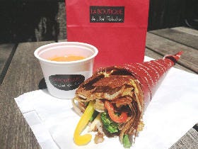 丸の内ロブションで見つけた、季節の野菜で作る香り高きガレット