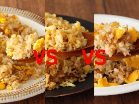 【徹底比較】パラパラ炒飯No.１レシピが決定！「卵を入れるタイミング」を変えて３種類作り比べてみた