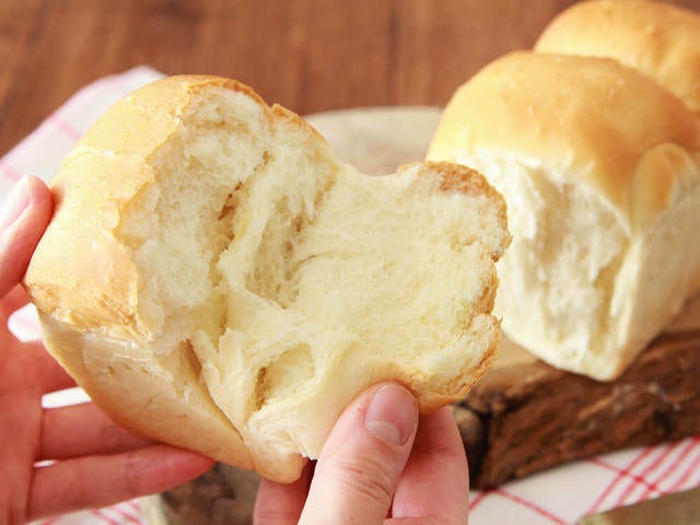生クリーム入りで耳までふわっふわ！ パウンド型で簡単に作れる「生食パン」の本格味レシピ