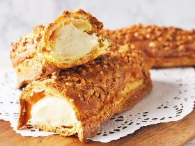 ザクザクとろ～りがたまらない！ 食感たのしい「クランチシュークリーム」が家でも作れる絶品レシピ