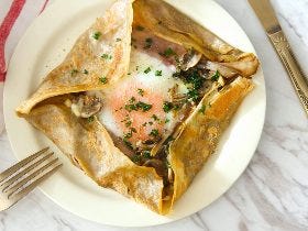 「そば粉のガレット」でセレブなブランチ。おいしさとオシャレ度が格段にアップするポイント伝授レシピ