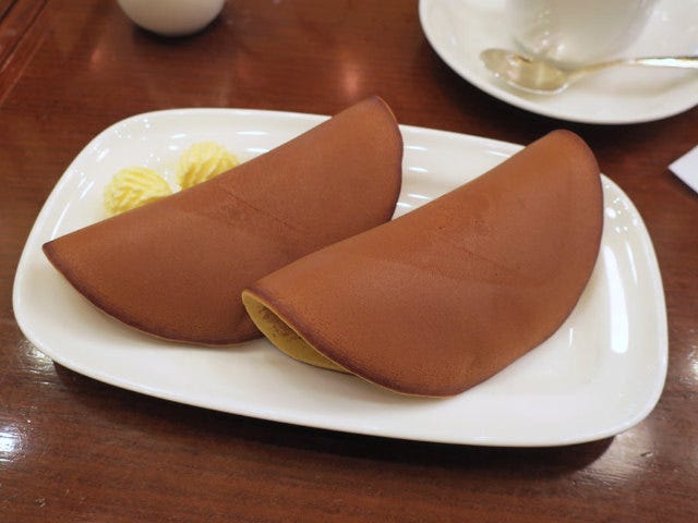 横浜・伊勢佐木町でいただく和風パンケーキは、文明堂の隠れた名物