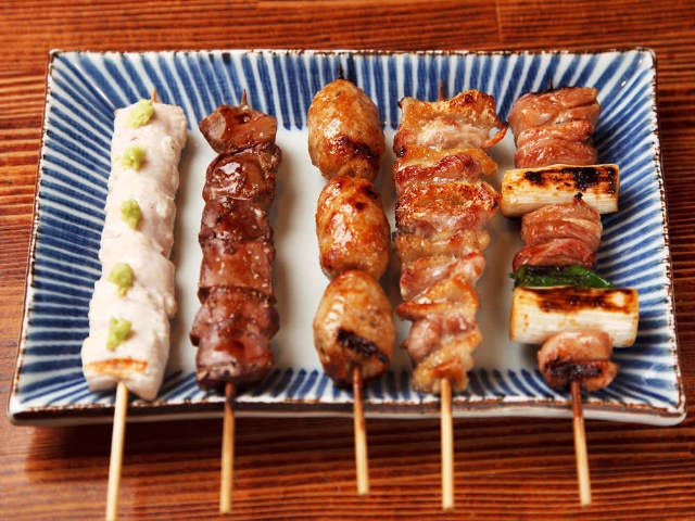 いきなりつよい焼き鳥 美味しい STYLE😋🔥 青森県産のにんにくとたくさんの生姜が旨さ